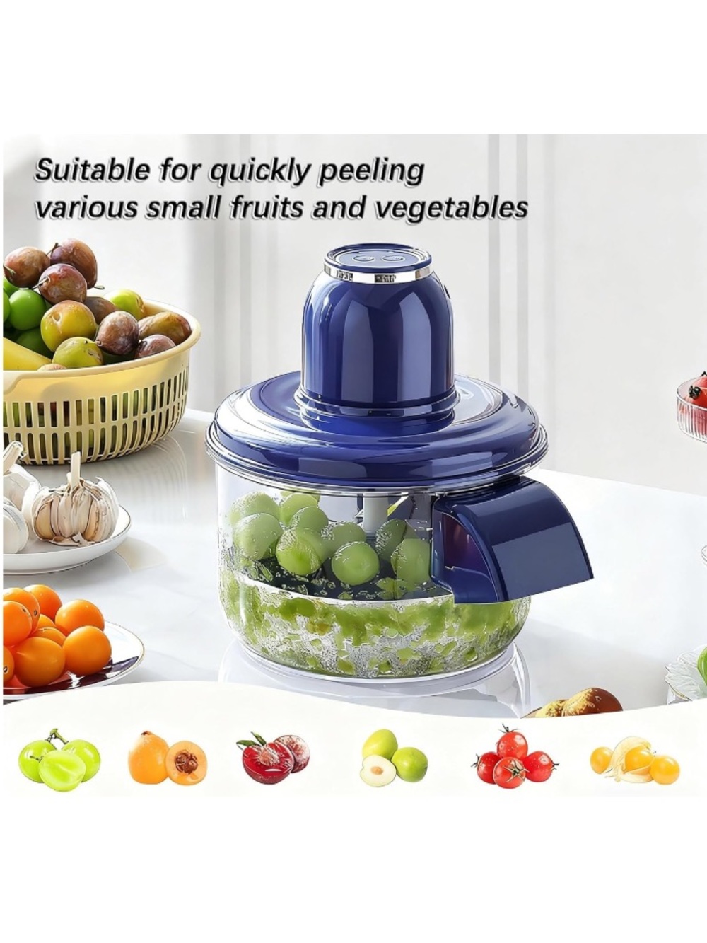 Electric Peeling Machine For Fruit and  Vegetable Peeler Skin Remover Tool - Picture 2 of 5
